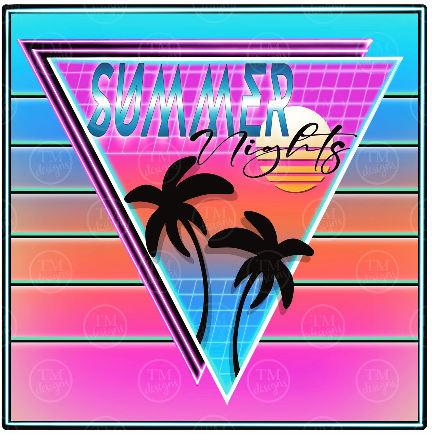 Summer Vibes DTF transfer