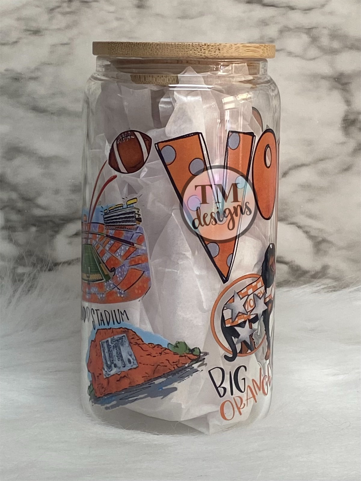 Vols Glass Tumbler