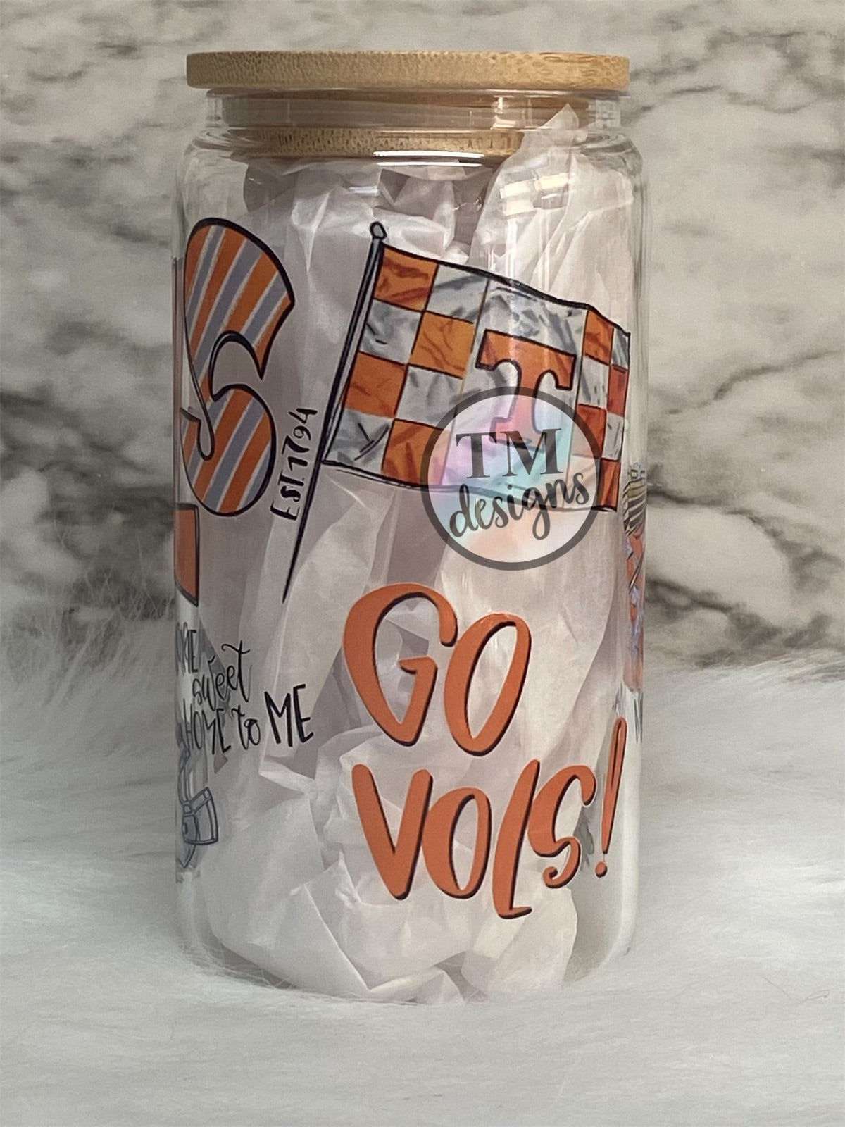 Vols Glass Tumbler