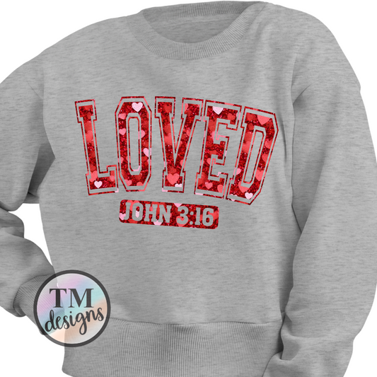 Loved-John 3:16 Shirt