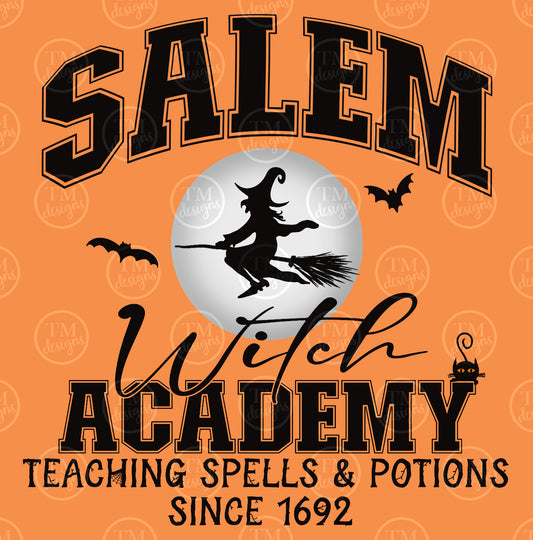 Salem Witch Academy DTF transfer