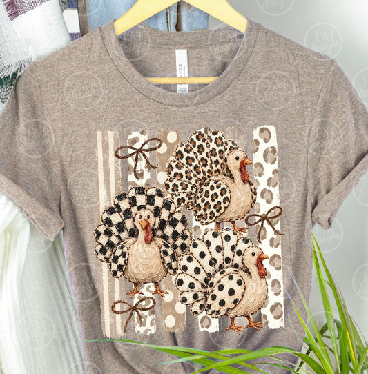 Preppy Turkeys Shirt
