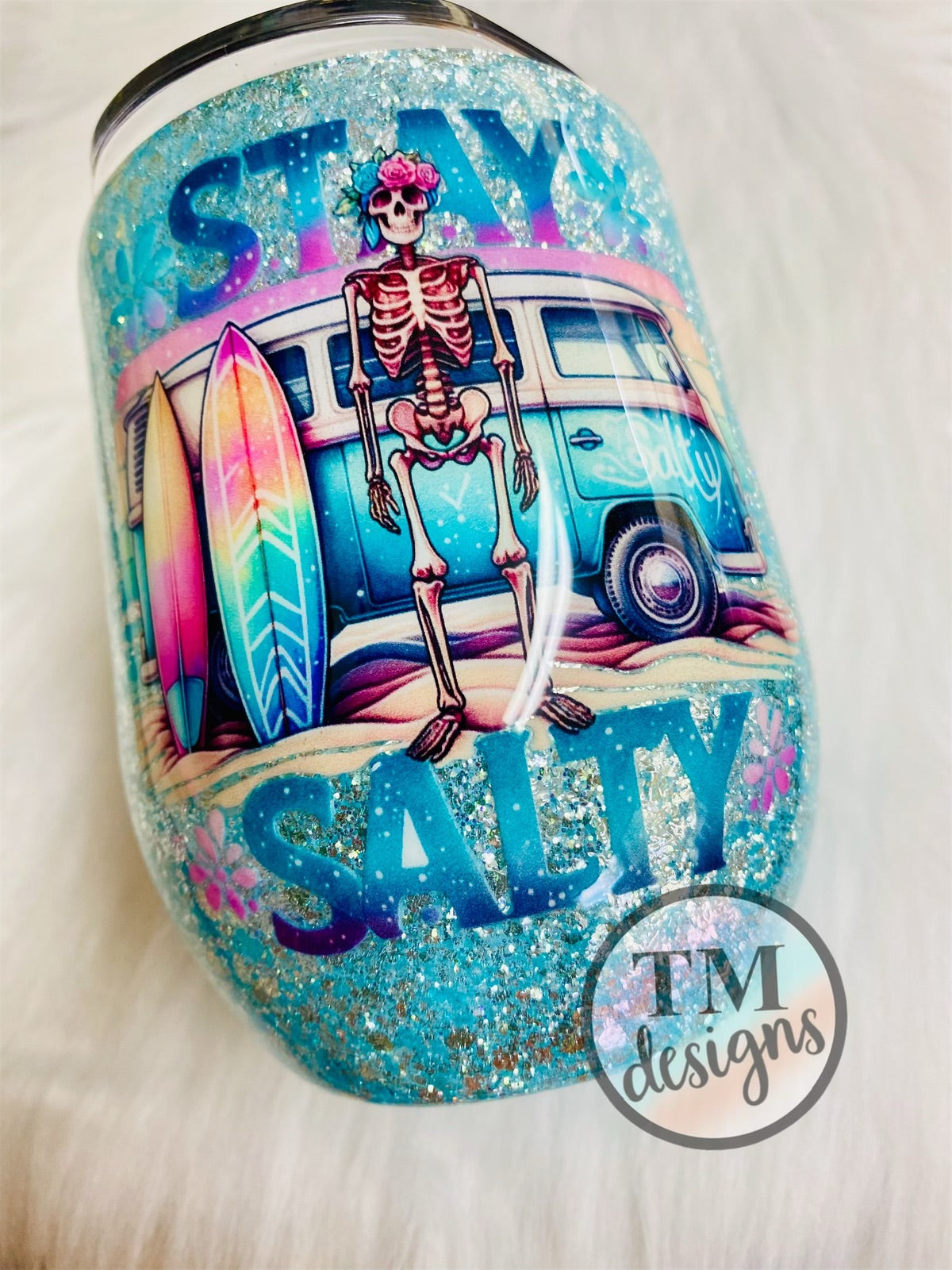 Stay Salty wine tumbler