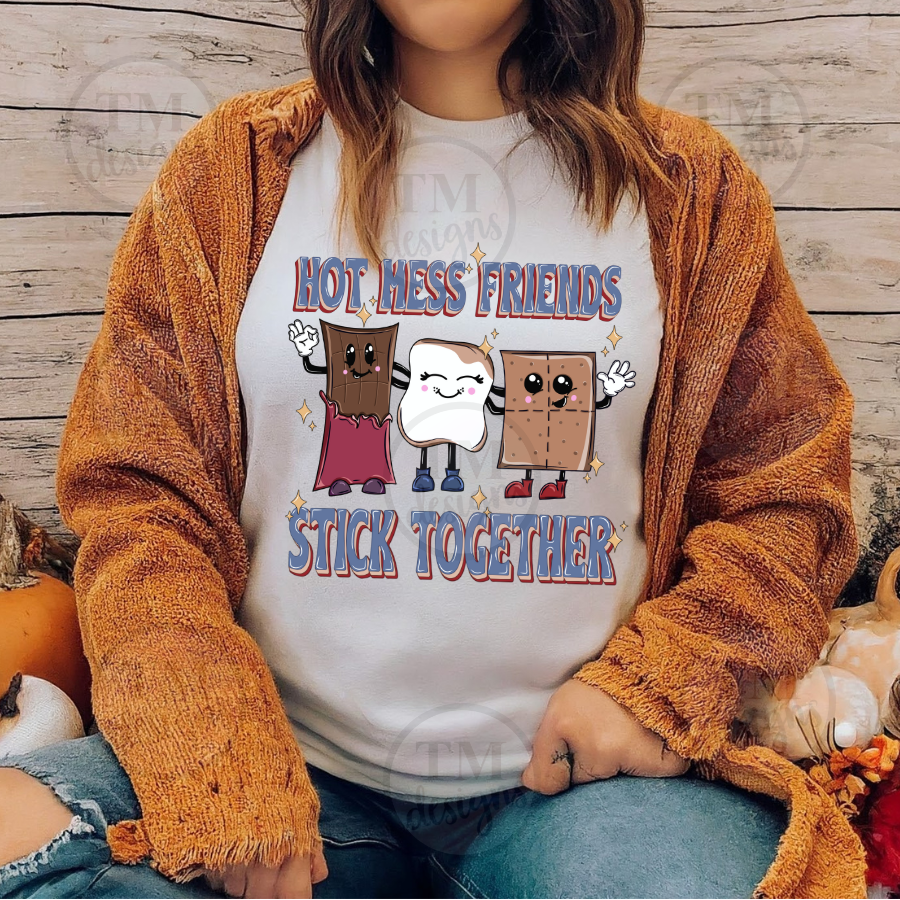 Hot Mess Friends Shirt